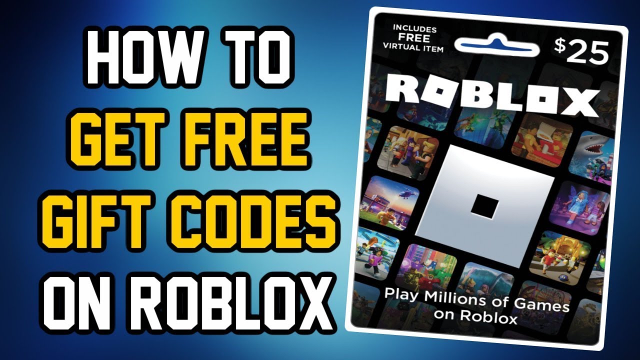 Free Roblox Gift Card Codes 2022 - #5 