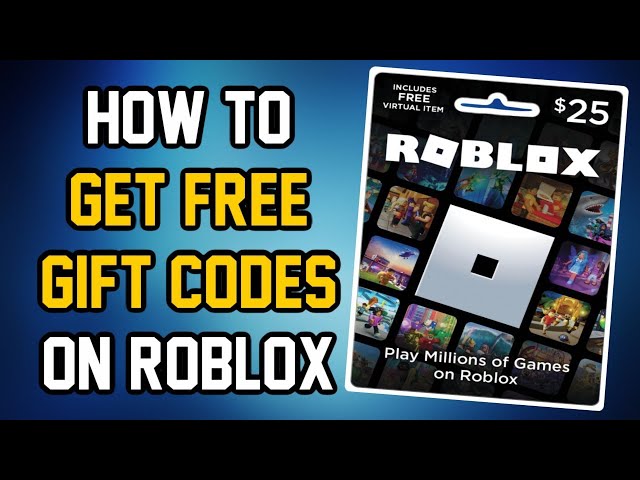 Free Roblox Gift Cards Codes 2023 - [Redeem Proof] 