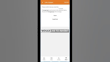How to link multiple systems in the Alarm.com mobile app