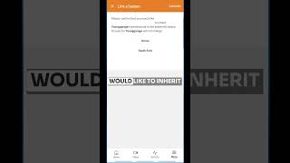 How to link multiple systems in the Alarm.com mobile app screenshot 4