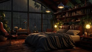 Improve sleep - Relaxing rain sounds for deep sleep and stress relief IN DARK SPACES