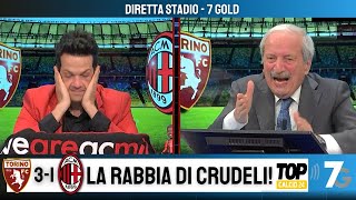 DIRETTA STADIO - TORINO MILAN 3-1: CRUDELI SENZA PAROLE, SERATA DA INCUBO PER I ROSSONERI!