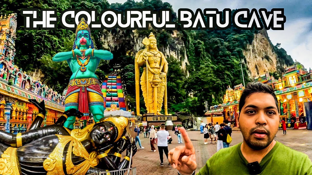 Explore Batu Cave Murugan Temple's Colourful Splendor | Immersed in Beauty of Murugan