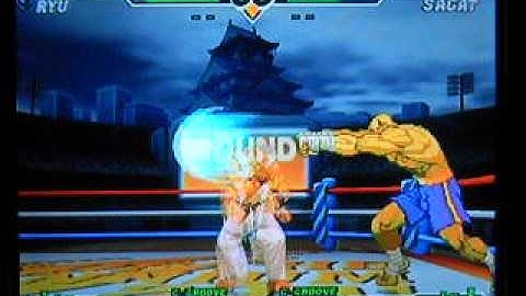 Capcom VS SNK 2 EO: Ryu VS Sagat