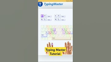 Typing Master Tutorial #typingtutor #typingmaster #typing