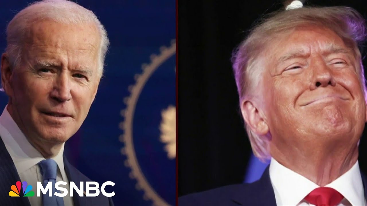 Trump leads Biden in seven swing states, polling shows - YouTube