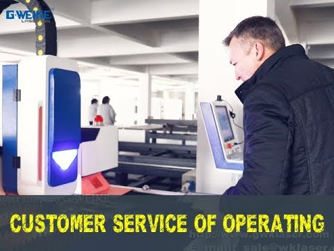 Đào tạo vận hành máy cắt laser fiber GWEIKE tại Úc - video khách hàng GWEIKE