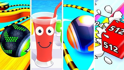 Going Balls | Juice Run | Rollance | Jelly Run 2048 – All Level Android, Ios Mobile Gameplay Video