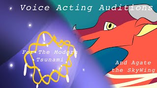 Voice Acting Auditions for The Modern Tsunami and Agate the SkyWing! |…| by Wisp