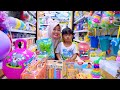 DAILY ROUTINE 🥳 AZAM BELI MAINAN TEMBAKAN BALON DAN SLIME