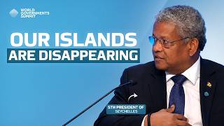 Climate Change Causes Islands To Disappear | World Governments Summit