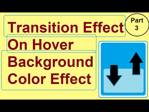 #HTML #CSS #Transition || Div Background Color Transition Effect - Hover Effect - Mouse Over Effect.