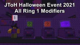 JToH - All Ring 1 Modifier Challenges (Halloween Event 2021)