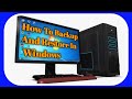 How to Backup Windows 10 & Restore Windows 10 Back Without Losing Any Data | Part 1 🖥️
