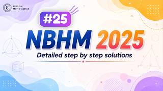 NBHM 2025 Que 25 Solution | MSc/PhD Exam | #nbhm #phd #csirnet #gate