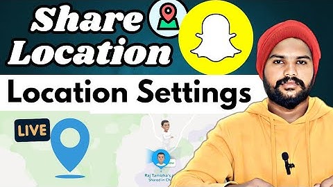 How to Share Live Location on Snapchat | Snapchat Location Settings | Snapchat Live Location Sharing