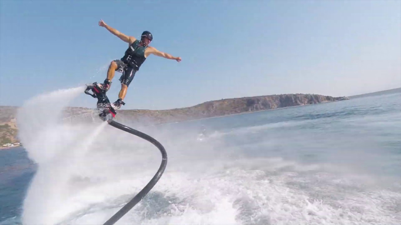 Fpv meets Flyboard JetSki Kondyli Beach - Nafplio