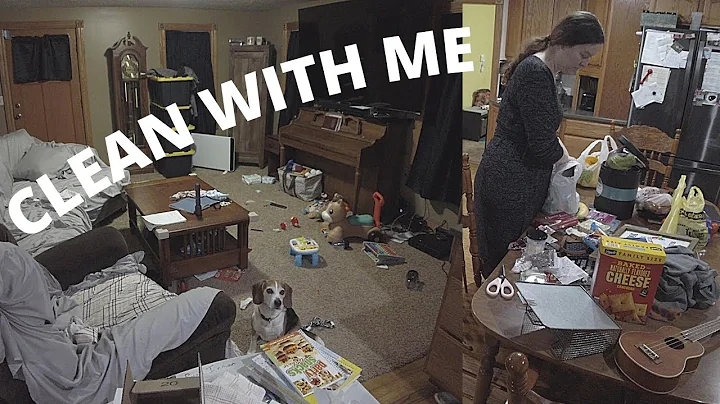 AFTER DARK CLEAN WITH ME 2021 | CLEANING MOTIVATION
