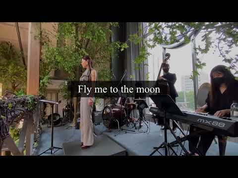 재즈콰르텟 폐식연주 Fly me to the moon