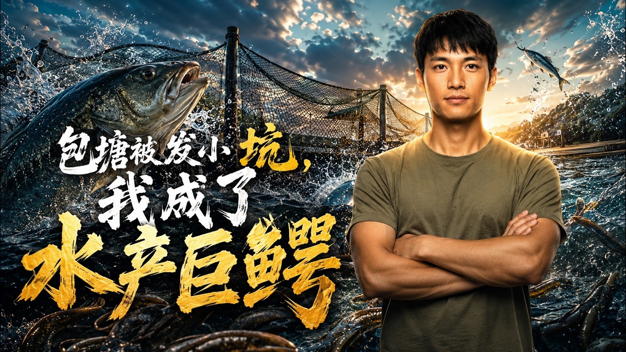 被髮小坑後，他逆襲成水產巨鱷
