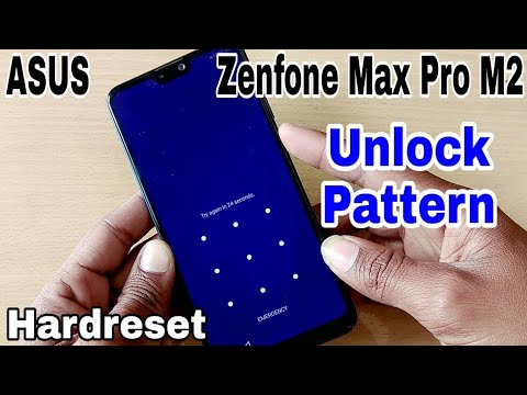 Asus Zenfone Max Pro M2 Unlock Pattern Hardreset Asus Zenfone Max Pro M2 Unlock Pinlock Password Youtube