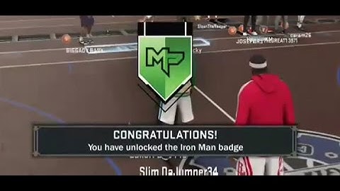 HOW TO GET THE IRON MAN PARK BADGE! NBA 2K17 BADGE TUTORIAL!