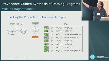 Provenance-Guided Synthesis of Datalog Programs