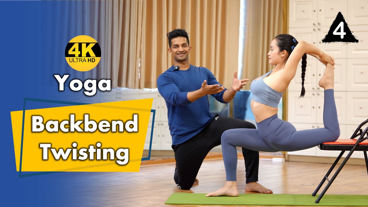 Backbend and Twisting Yoga | Mix Level Yoga By Yograja