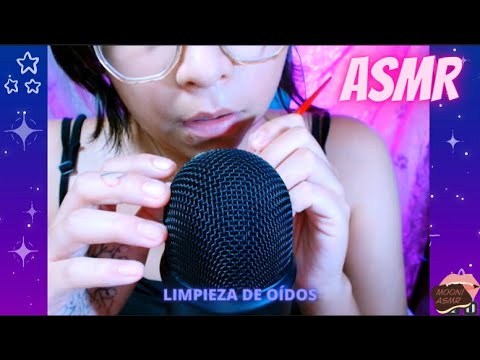 ASMR LIMPIEZA DE OÍDOS ROLEPLAY EN ESPAÑOL
