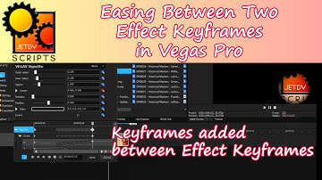 Easing Part 4: Moving Between Two Effect Keyframes using easeOutBounce from a Script in VEGAS