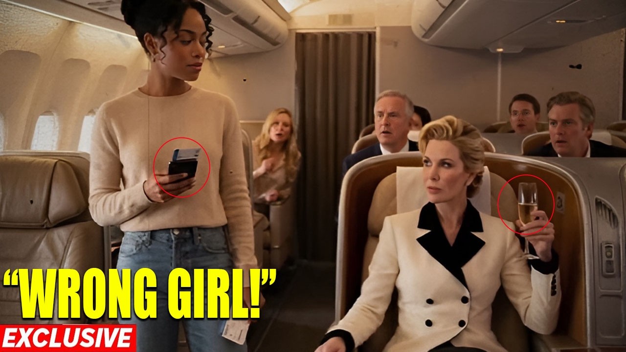 “White Passenger Steals Black Billionaire Girl’s Seat — Seconds Later, the Plane Is Grounded!”