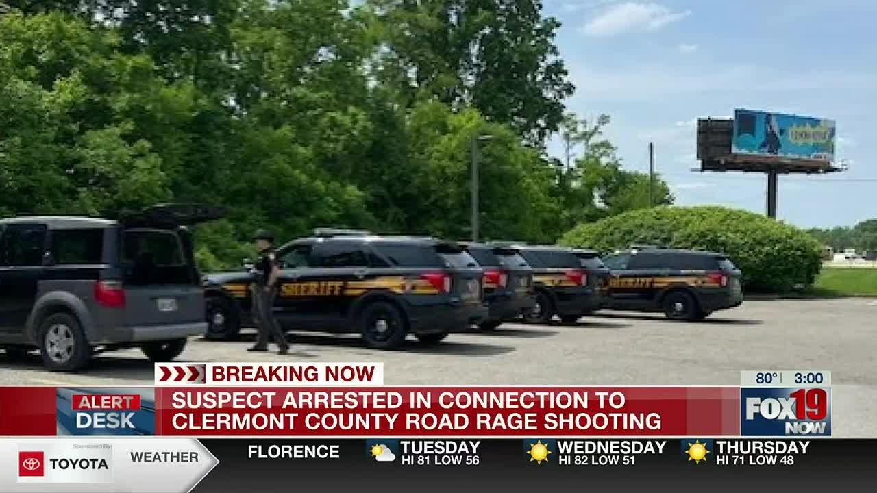 Suspect arrested in connection to Clermont County road rage shooting ...