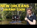 Swamp tour excursion from new orleans and eating poboy sandwiches day 3