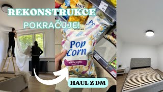 POKRAČOVÁNÍ REKONSTRUKCE BYTU, FAIL s balíčkem & HAUL DM