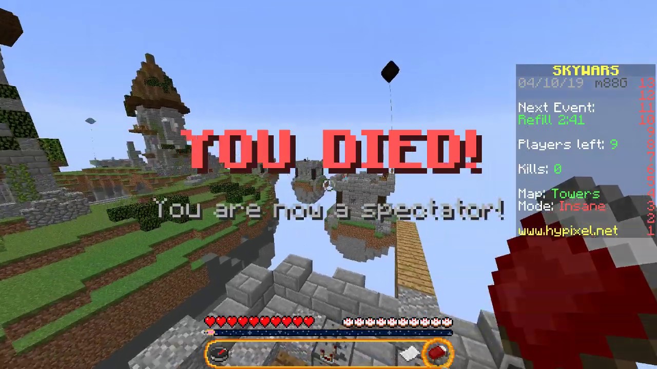 How To Die In Minecraft hOw tO dIE iN mINeCRaft - YouTube