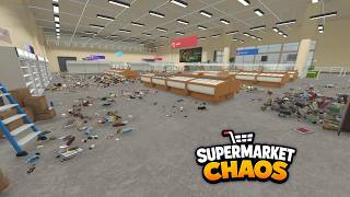 Starting Massive Super Store Mess ~ Supermarket Chaos