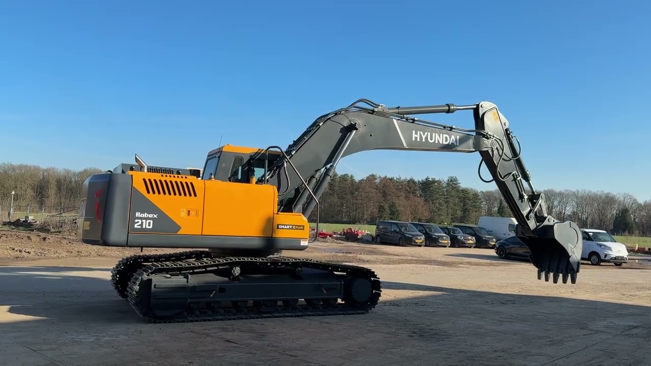 Hyundai R210 Excavator - BRAND NEW / UNUSED!