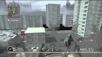 Amazing COD4 Modded Lobby Trickshot!