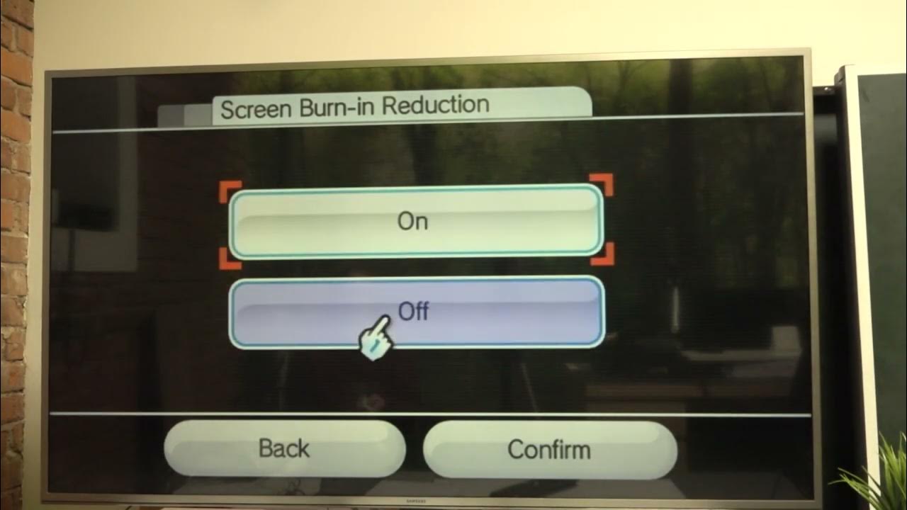 How to Enable / Disable Screen Burnin Reduction on Nintendo Wii? YouTube