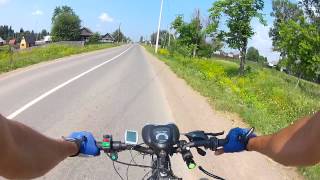 На Электровелосипеде За Город,Пермь - Хохловка, Electric Bike Trip 100 Km