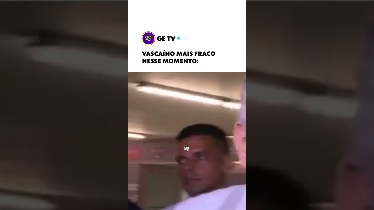O TORCEDOR VASCAÍNO TÁ COMO? 🎉💢 | #shorts | ge tv