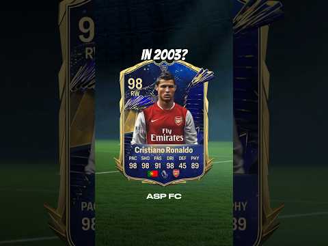 What if Cristiano Ronaldo joined Arsenal in 2003? FC 24