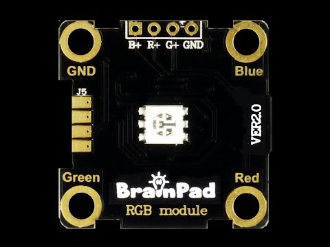 BrainClip Series - RGB LED - MakeCode