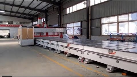 Xps foam composite sandwich panel cutting CNC machine #sandwichpanelcutting #sandwichpanel