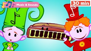 The Notekins | Learn Musical Instruments for Kids | Early Learning Videos with Music for Babies