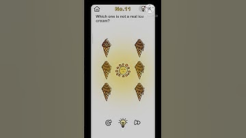 BRAIN OUT | LEVEL 11 | WHICH ONE IS NOT A REAL ICECREAM | SHARP MIND | SOLUTION | BRAIN GAMES