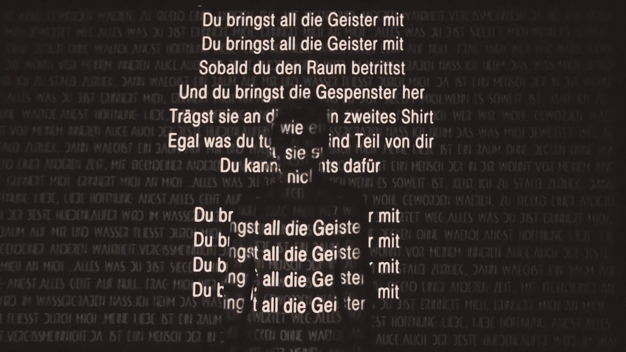 Watch Mister Me - Geister (offizielles Lyrikvideo) on YouTube Watch Mister Me - Geister (offizielles Lyrikvideo) on YouTube