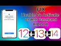 Fix Unable To Activate Error/Fix Broken Baseband Bypass from iPhone/iPad iOS 14.3/14.4/13.7/12.5.1