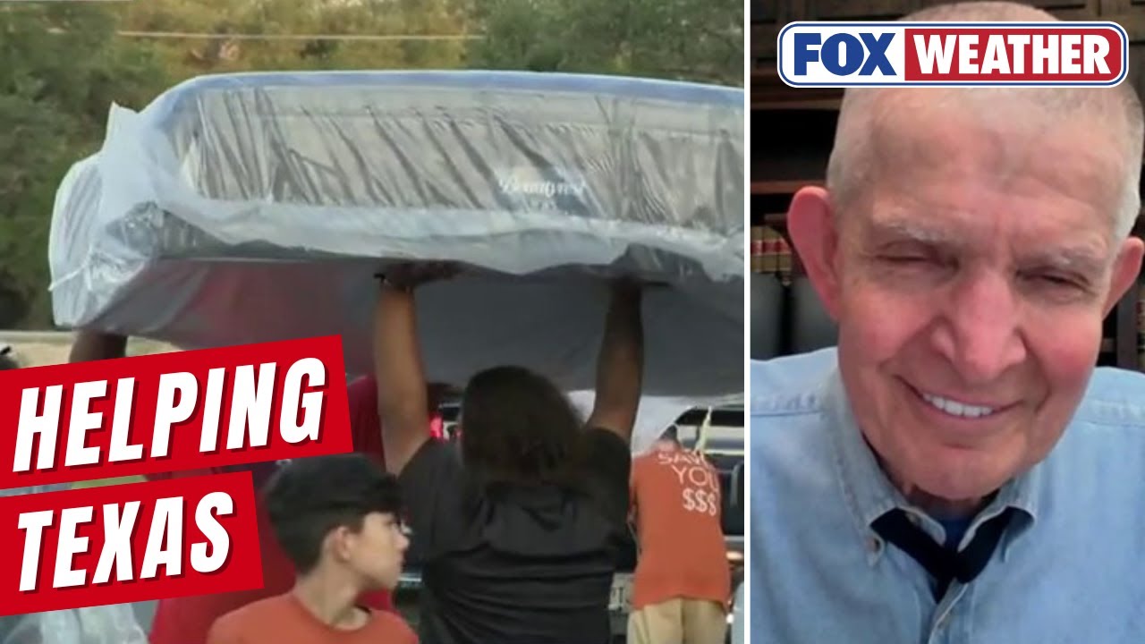 Texas Man 'Mattress Mack' Donates Mattresses To Flood Victims YouTube
