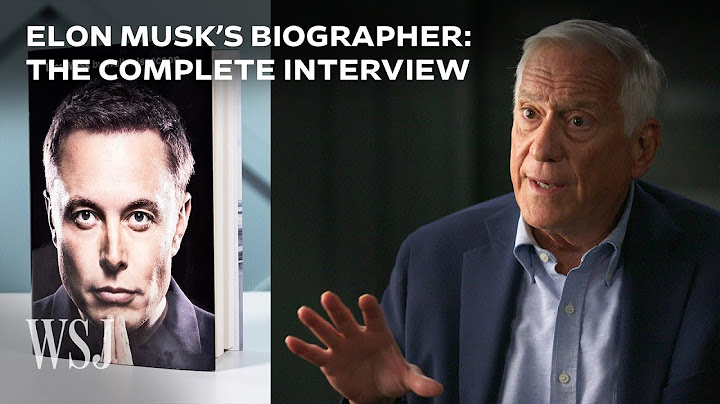 Elon Musk Biographer on How the Tesla CEO Acts Behind Closed Doors | WSJ
